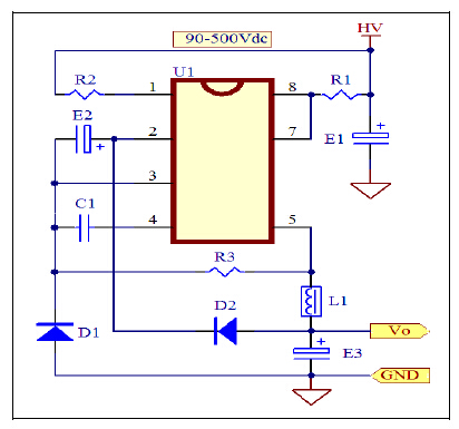 220v轉(zhuǎn)12v-220v轉(zhuǎn)5v電路圖-高耐壓IC，電源模塊